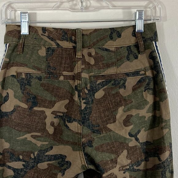 #93 Abercrombie & Fitch Camo Annie High Rise Ankle Straight - Picture 9 of 12